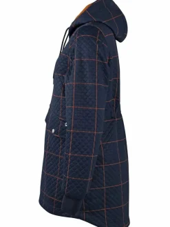Danejohanne Thermo Anorak Navy/Occer Large Plaid
