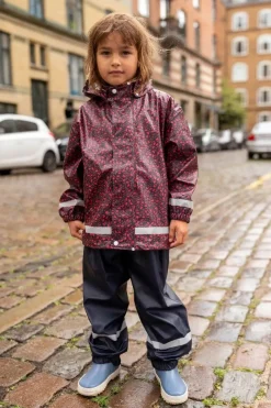 Danekarl Rain Set Dark Navy Fleurie