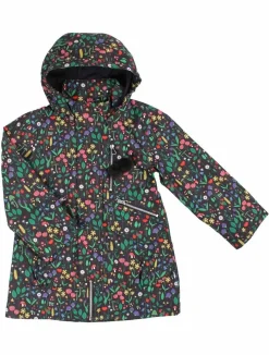 Danekirstine Midseason Jacket Black Botanical