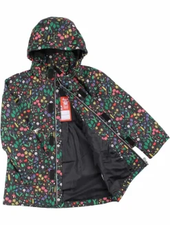 Danekirstine Midseason Jacket Black Botanical
