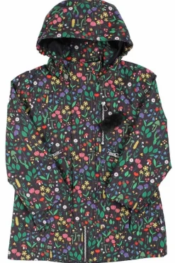 Danekirstine Midseason Jacket Black Botanical