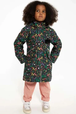 Danekirstine Midseason Jacket Black Botanical