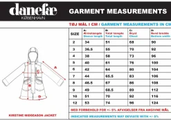 Danekirstine Midseason Jacket Icy Hot