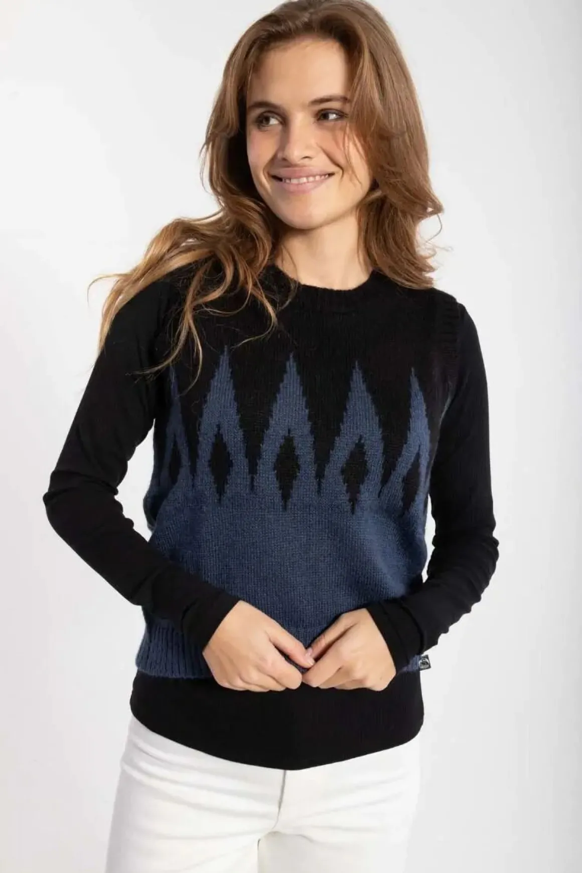 Daneklaksvik Icicles Vest Black/Marine