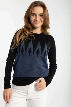 Daneklaksvik Icicles Vest Black/Marine