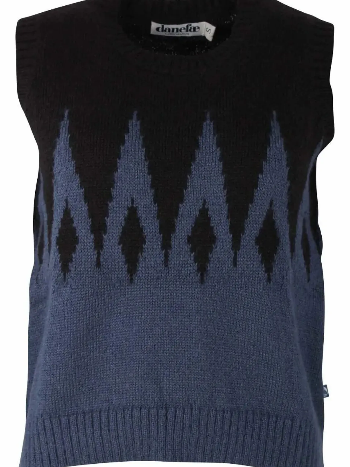 Daneklaksvik Icicles Vest Black/Marine
