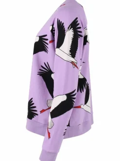 Daneklausen Moleton Sweat Viola Big Stork