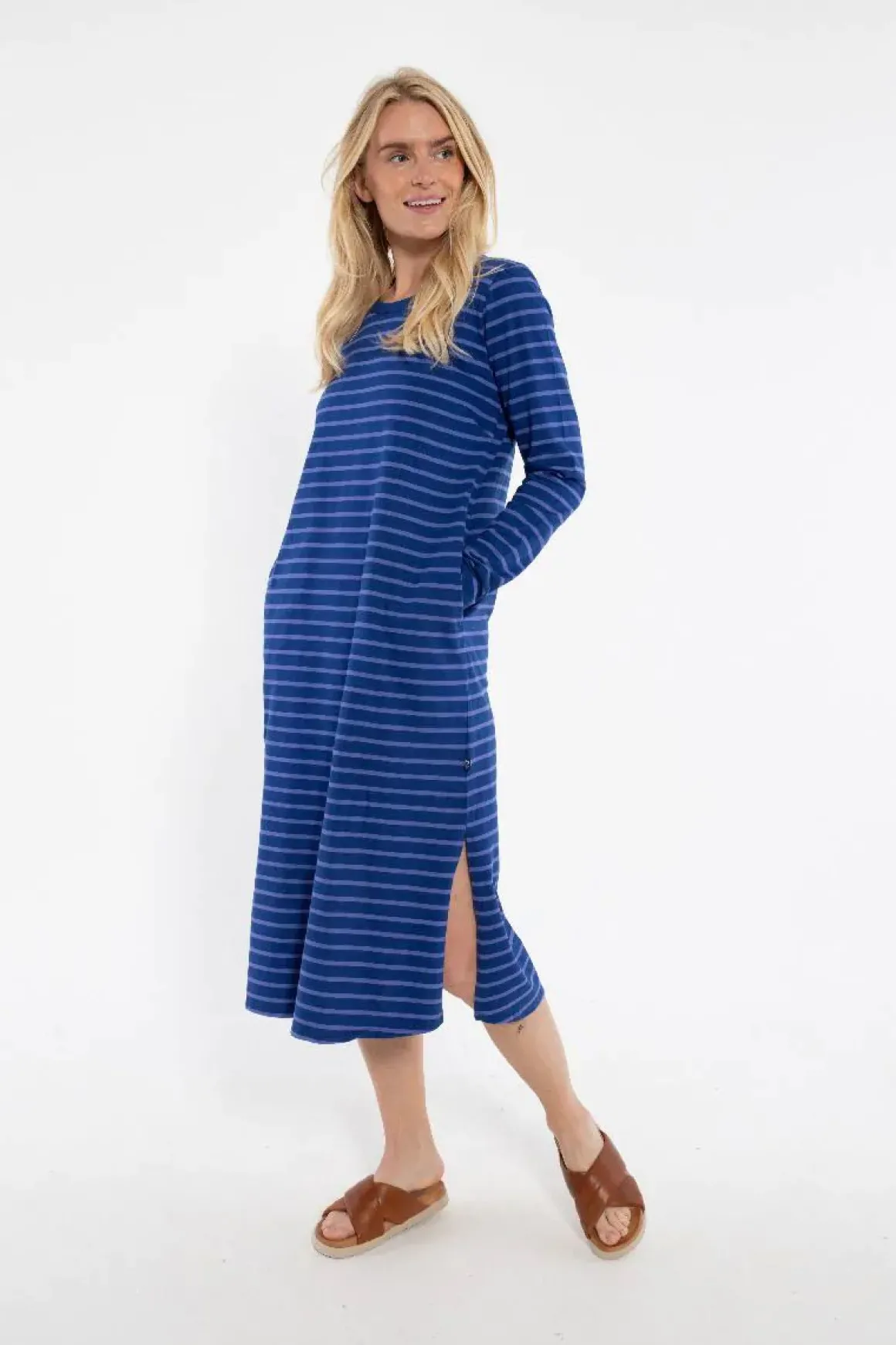 Danelea Dress Deep Marine/Viola