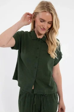 Danelena Cloth Shirt Dk Army