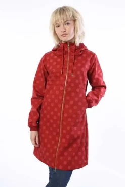 Daneline Softshell Dark Brick/Cold Rose Fundots