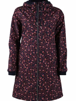 Daneline Softshell Navy/Pink Rust Fluerie
