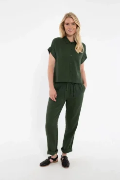 Daneliseleje Cloth Pants Dk Army