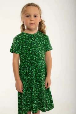 Danelollipop Dress Ss Green Fleurie