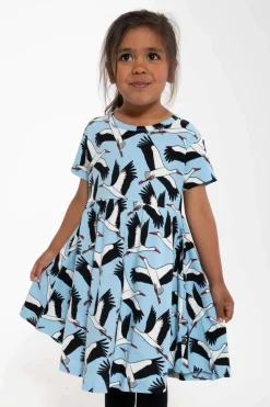 Danelollipop Dress Ss Light Blue Stork