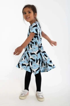 Danelollipop Dress Ss Light Blue Stork