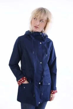 Danelotta Rain Coat Navy