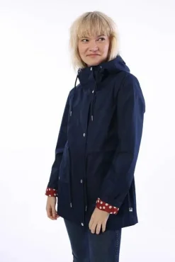 Danelotta Rain Coat Navy
