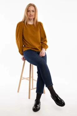 Danelouise Cord Shirt Mustard