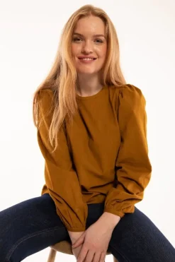 Danelouise Cord Shirt Mustard