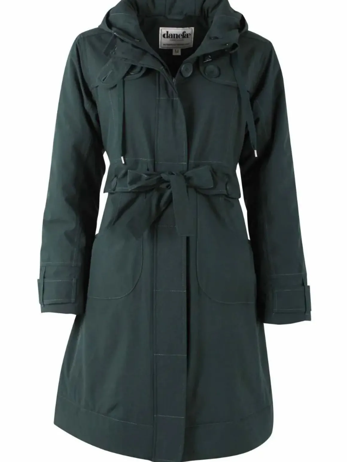 Danelse Stretch Winter Jacket Black Green
