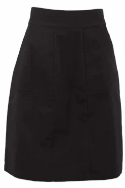 Danemaren Poplin Skirt Black