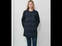 Danemaude Thermo Coat Black/Marine Diamond