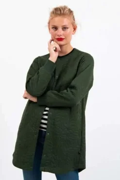 Danemaude Thermo Coat Dark Khaki