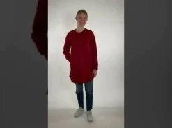 Danemaude Thermo Coat Dark Red