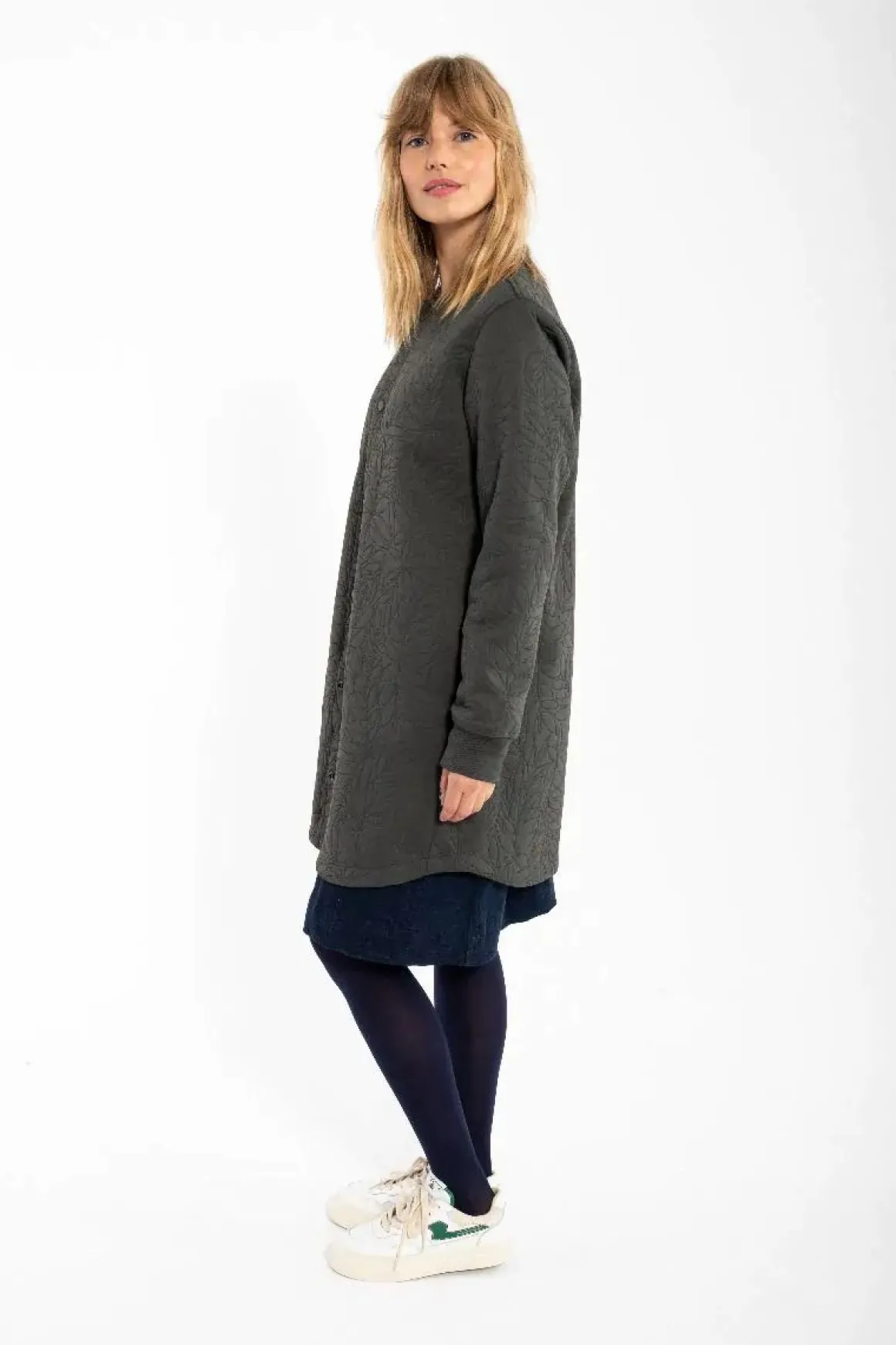 Danemaude Thermo Coat Dk Grey