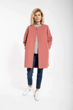 Danemaude Thermo Coat Grey Rose