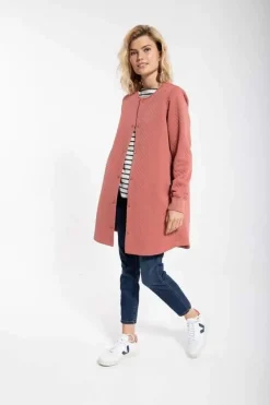 Danemaude Thermo Coat Grey Rose