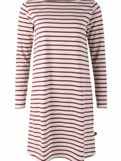 Danenassau Dress Chalk/Red Wine