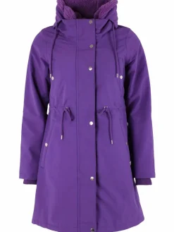Danenora Winter Parka Purple