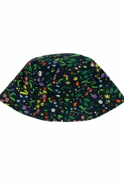Danepoppins Hat Dk Navy Botanical