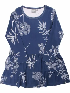 Danepopsicle Viscose Dress Dk Navy/Chalk Hemlock