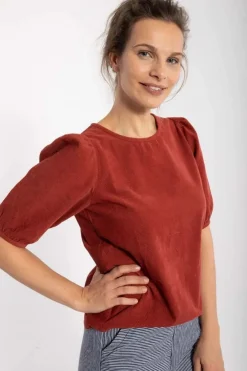 Daneprosecco Cord Shirt Old Rose