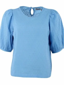 Daneprosecco Cotton Dot Shirt Ice Blue