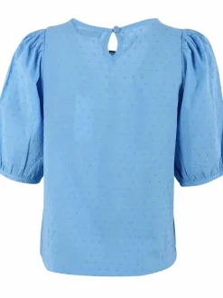 Daneprosecco Cotton Dot Shirt Ice Blue