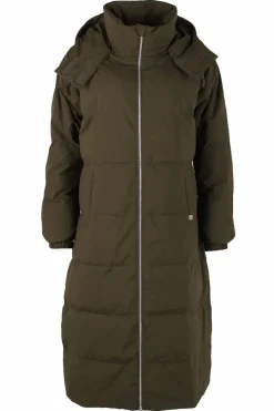 Danepuffin Down Winter Coat Warm Khaki
