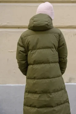 Danepuffin Down Winter Coat Warm Khaki