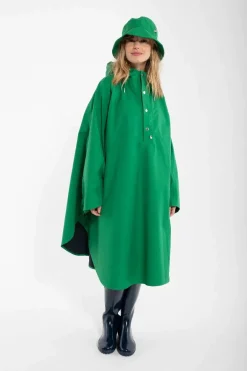 Danerain Poncho Green