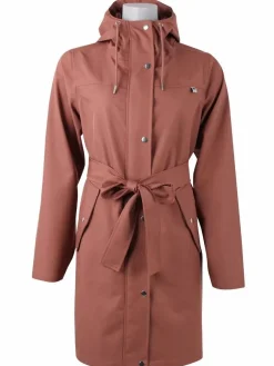 Danerainlover Raincoat Beige Rose
