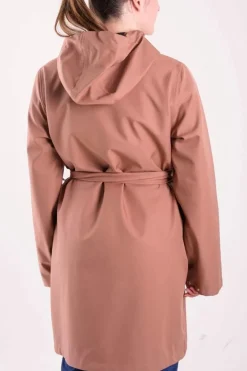 Danerainlover Raincoat Beige Rose