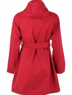 Danerainlover Raincoat Dark Red