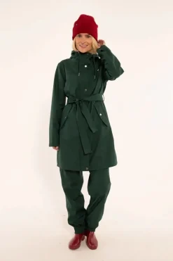Danerainlover Raincoat Deep Forest