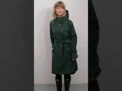 Danerainlover Raincoat Deep Forest