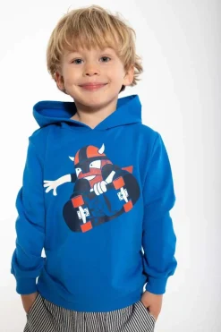 Daneredwood Hoodie Blue Shredvik