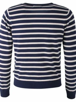 Danesaga Cardigan Dk Navy/Chalk