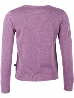 Danesaga Glitter Cardigan Soft Viola Glitter