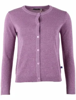 Danesaga Glitter Cardigan Soft Viola Glitter